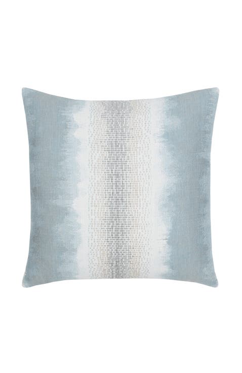 Resilience with chenille accents Indoor & Outdoor Woven Accent Pillow