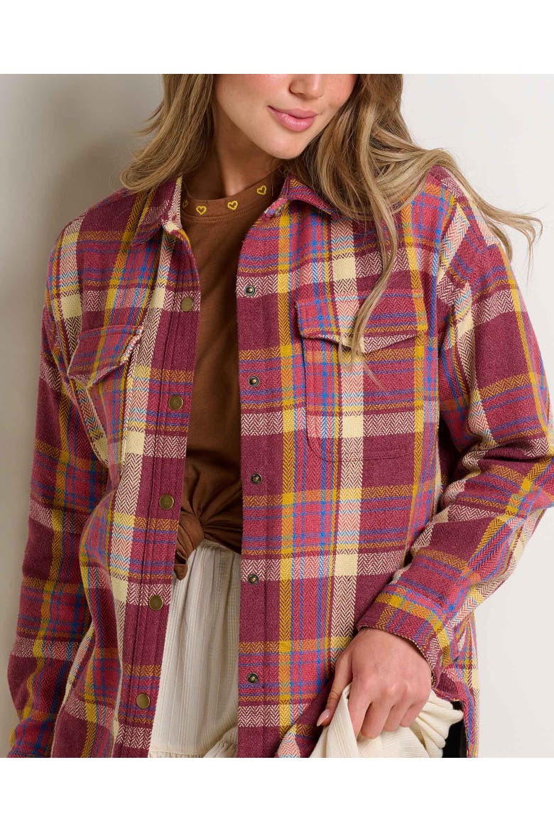 Women's Conifer Shirt Jacket, Alternate, color, Dusty Cedar