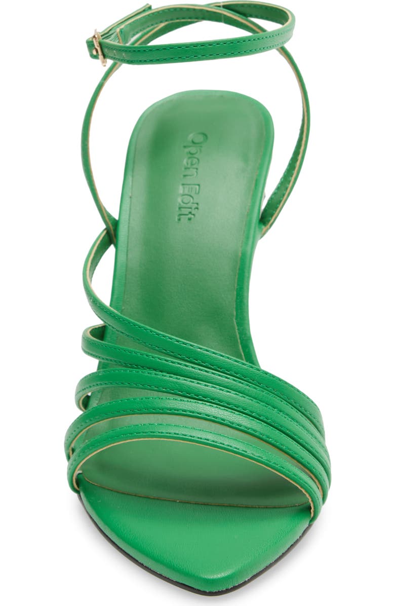 Open Edit Braelynn Pointed Toe Sandal, Alternate, color,