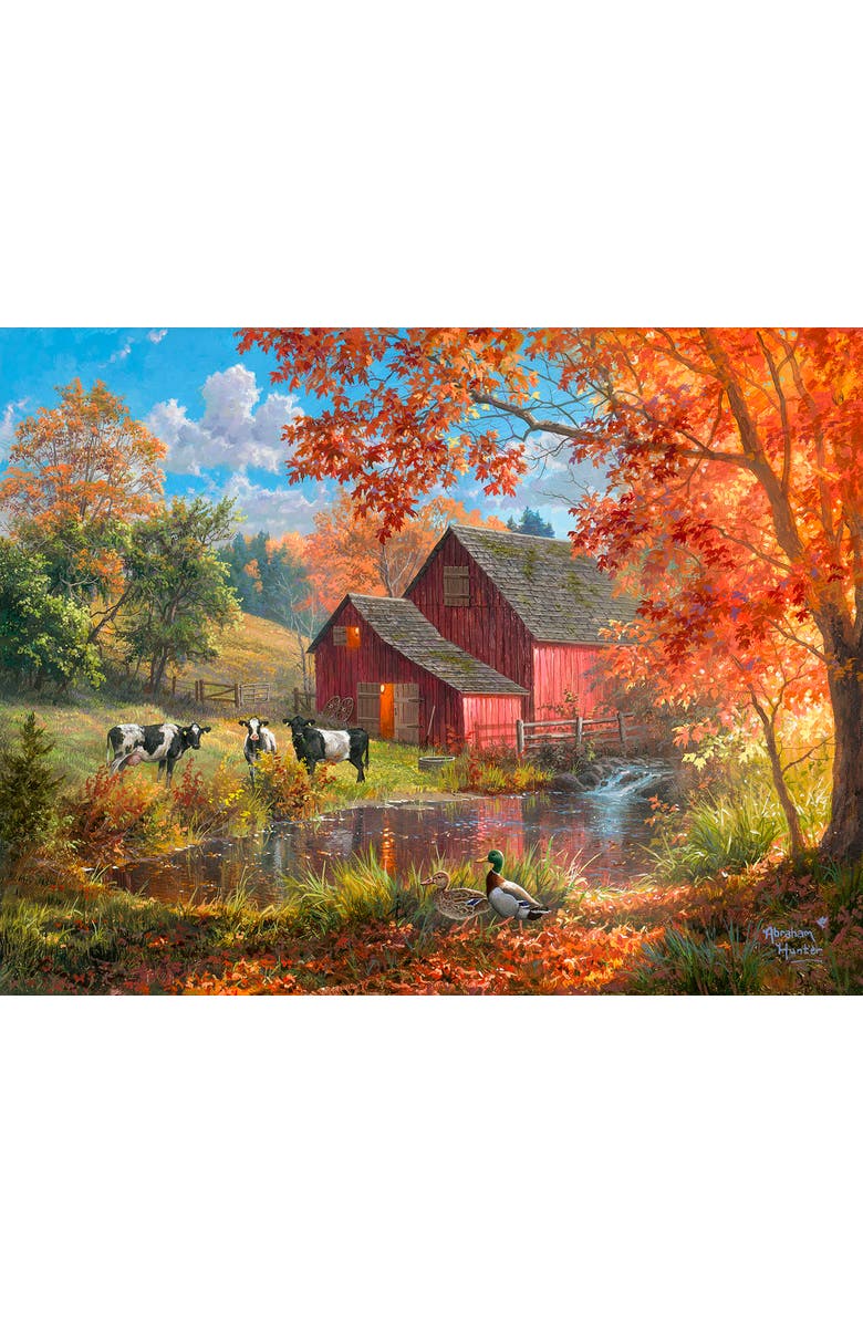 Sunsout Farm Pond 1000 piece Jigsaw Puzzle for Adults Large Pieces, Alternate, color, Multicolor