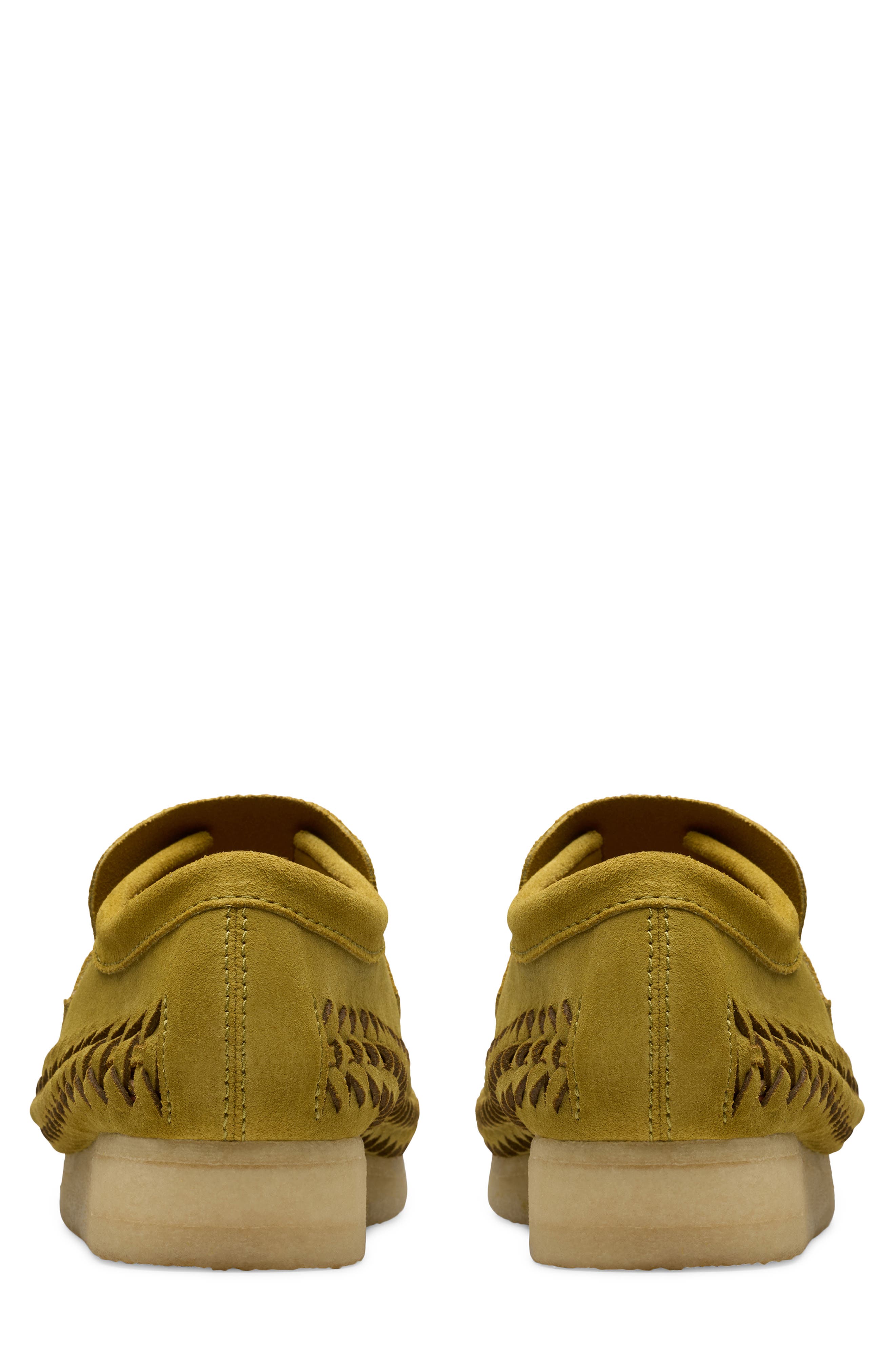 Clarks<sup>®</sup> Originals Wallabee Woven Suede Loafer, Alternate, color, 