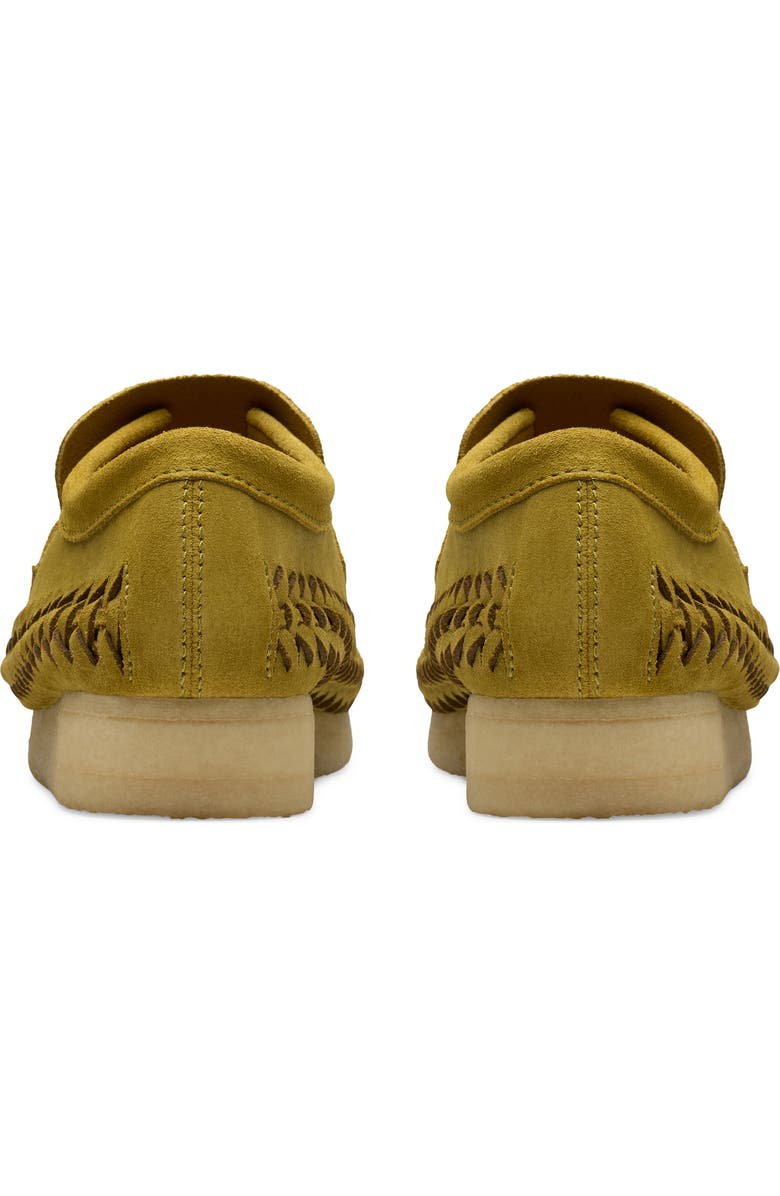 Clarks<sup>®</sup> Originals Wallabee Woven Suede Loafer, Alternate, color,