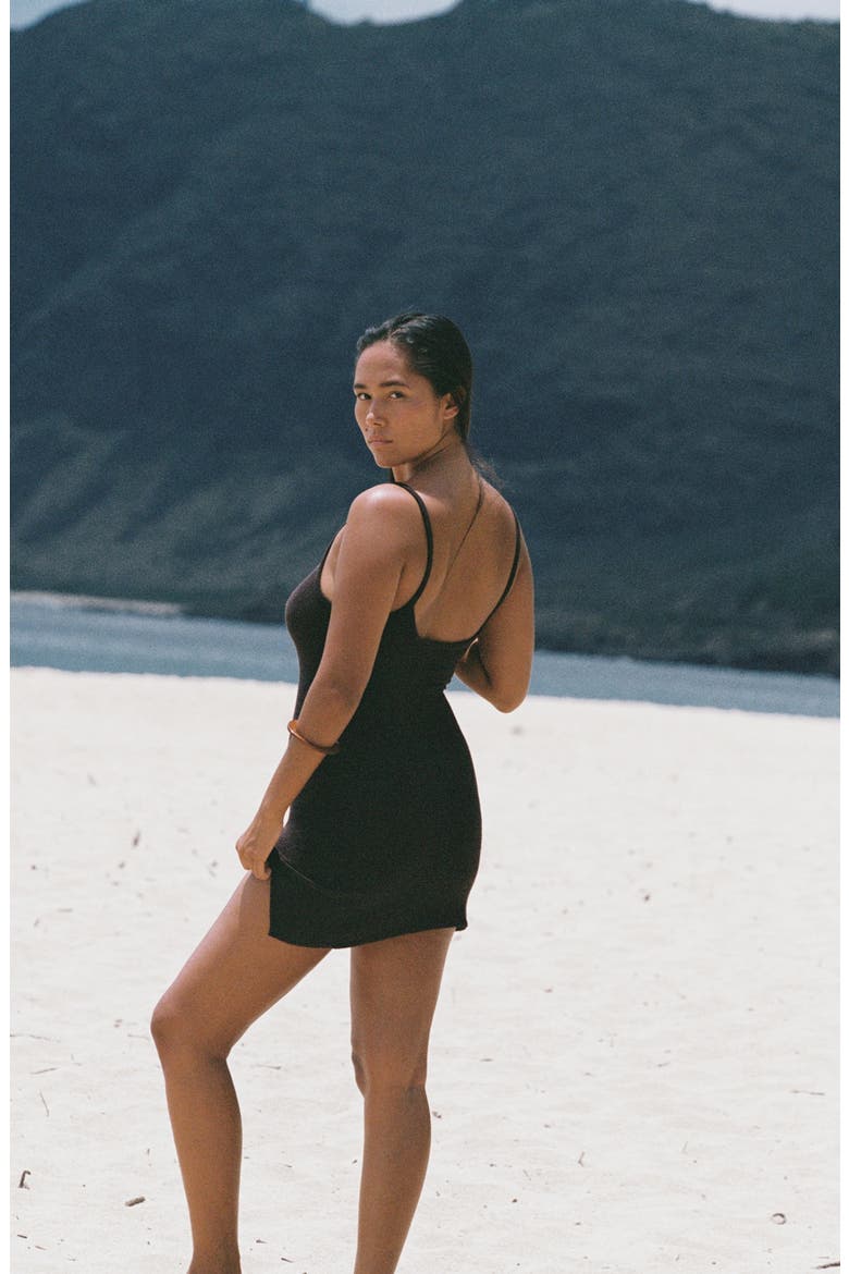 Corah Cover-Up Minidress, Alternate, color, COCONUT OIL