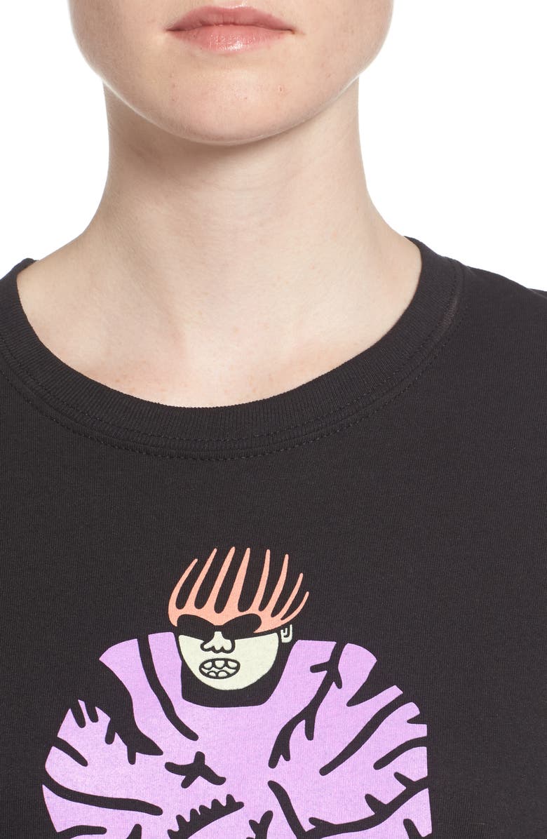 Hanes Gangster Doodles Missy Elliott T-Shirt, Alternate, color, 