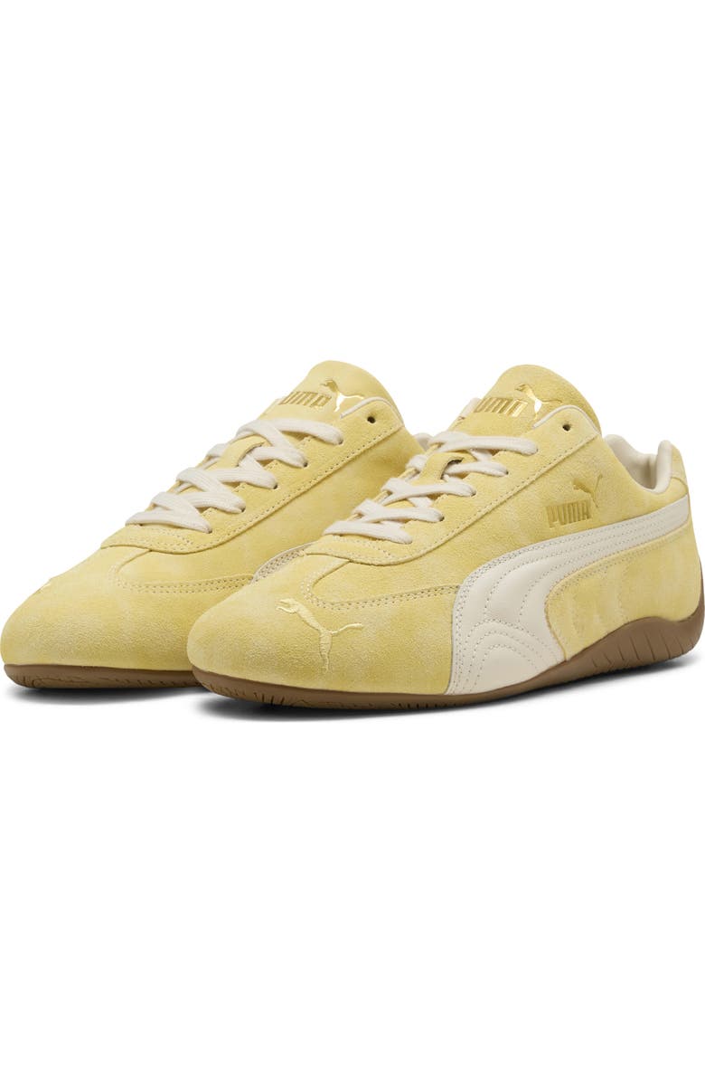 PUMA Speedcat Faded Sneaker, Main, color, Dazzling Yellow/ Pale Lemon