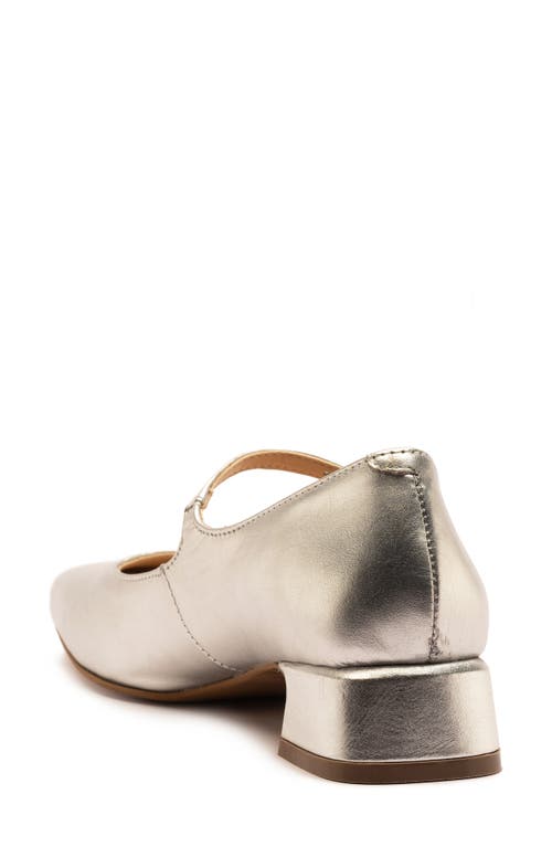 Off The Hook London Picadilly Mary Jane Pump In Silver