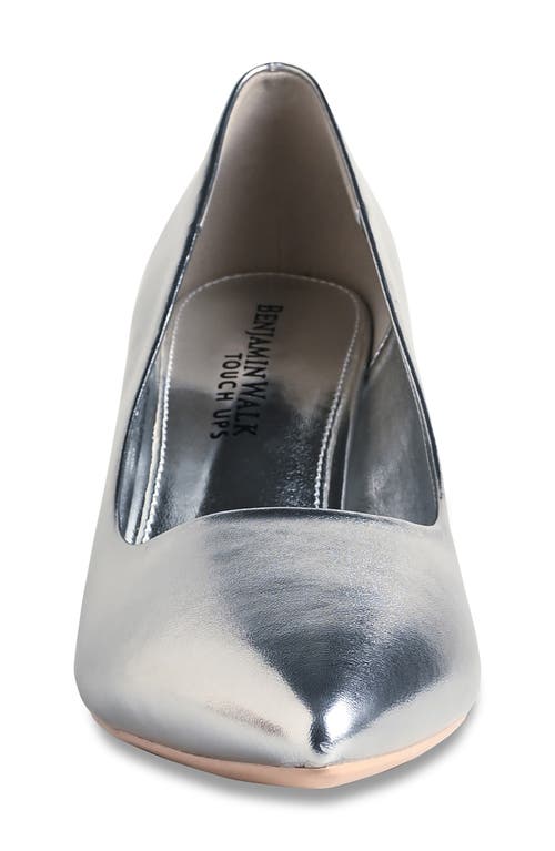 Touch Ups Tia Pointed Toe Pump In Silver