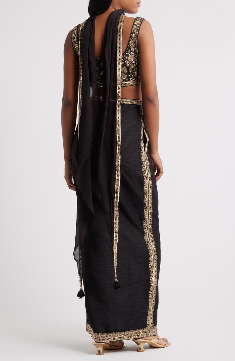 Ravi Beaded Lehenga Choli with Dupatta
