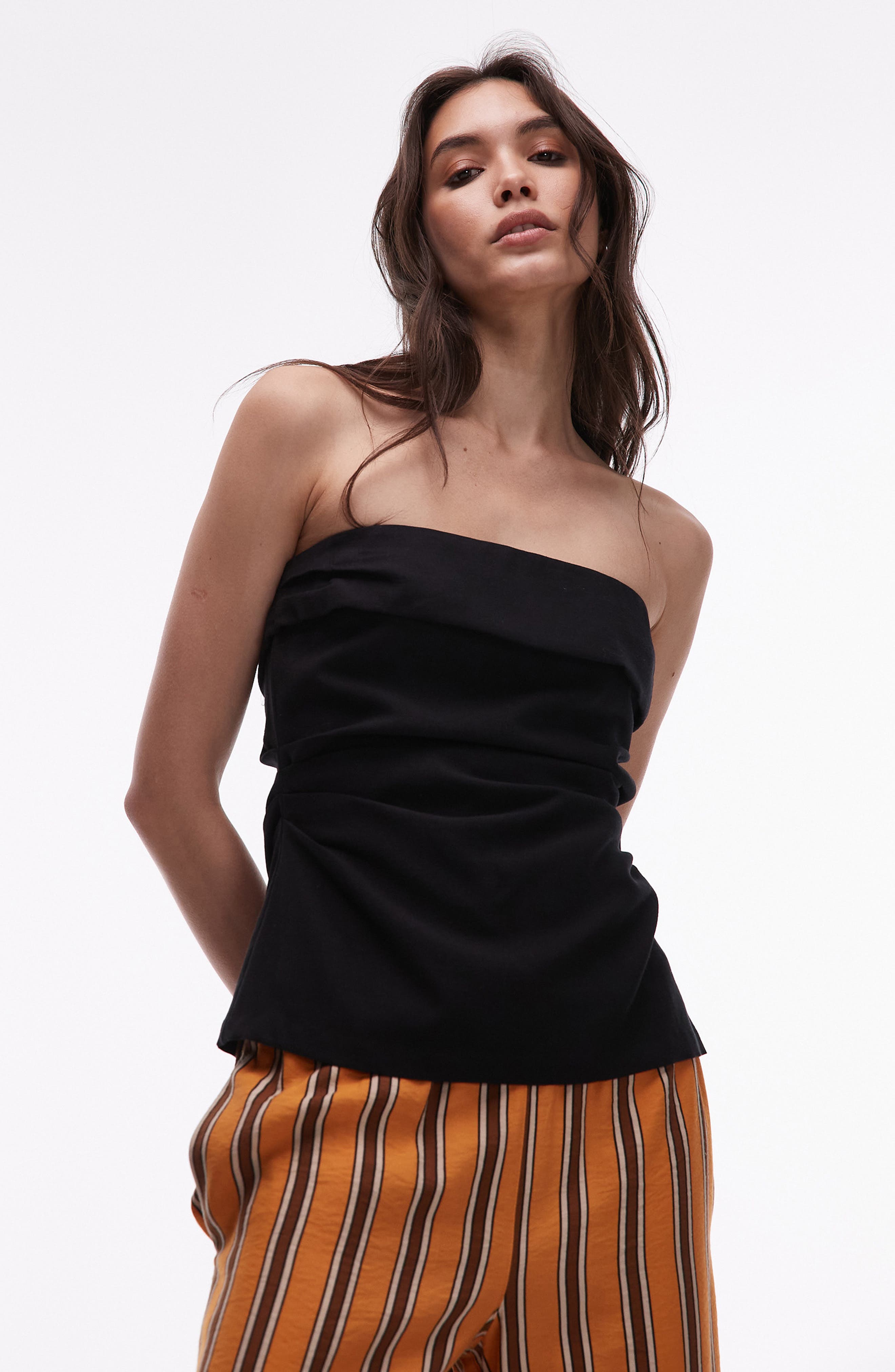 Topshop Strapless Top