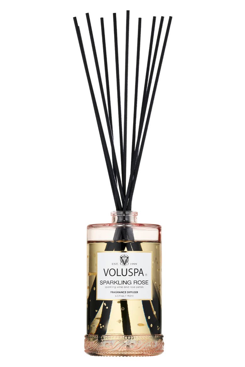 Vermeil Prosecco Rose Fragrant Oil Diffuser, Alternate, color, SPARKLING ROSE