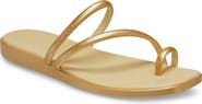 CROCS Miami Metallic Toe Loop Sandal