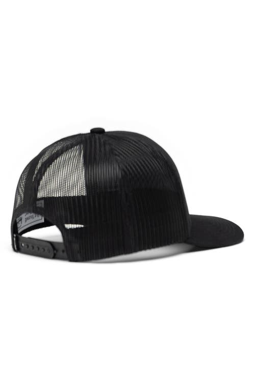 Shop Herschel Supply Co . Whaler Snapback Baseball Cap In Black