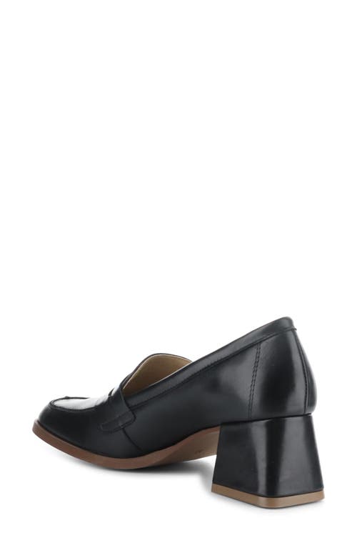Bos. & Co. Ama Penny Loafer Pump In Black