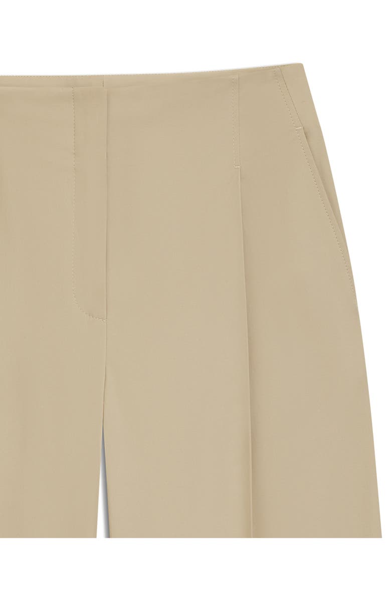 BOSS Tulotta Wide Leg Pants, Alternate, color, Pumice