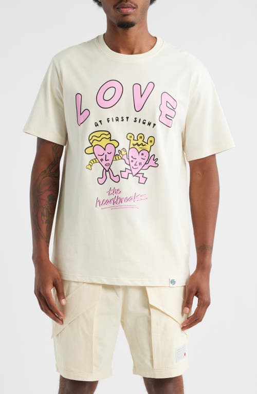 VIC GARCIA WORLD Love Together Again Graphic T-Shirt in Cream  product