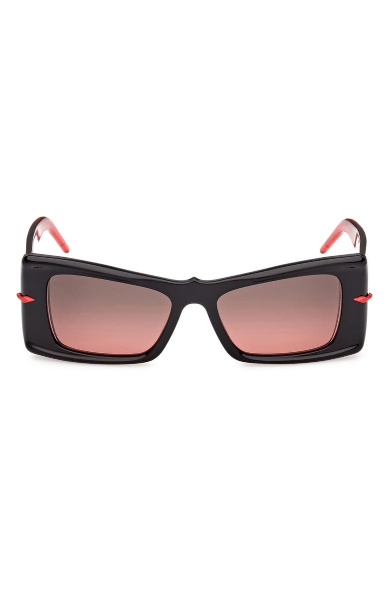 Christian Louboutin 54mm Butterfly Sunglasses, Main, color, 