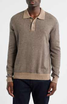 Rails Anders Wool Blend Polo Sweater