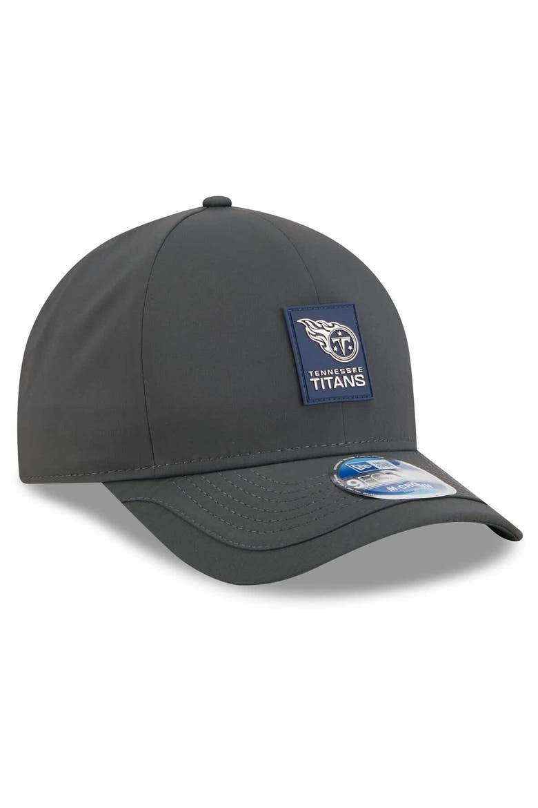 Men's New Era Charcoal Tennessee Titans 2025 Sideline Cold Weather 9FORTY M-Crown Adjustable Hat, Alternate, color, Charcoal