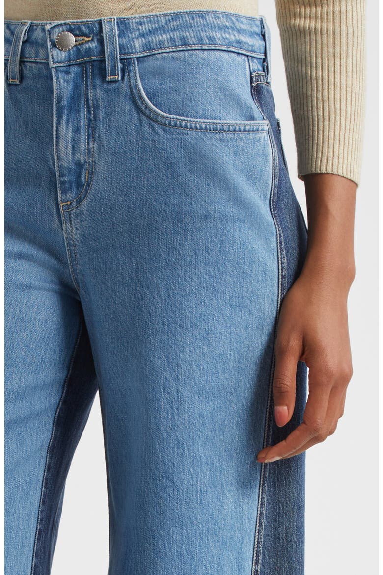 Beau High Waist Wide Leg Jeans, Alternate, color, PASO
