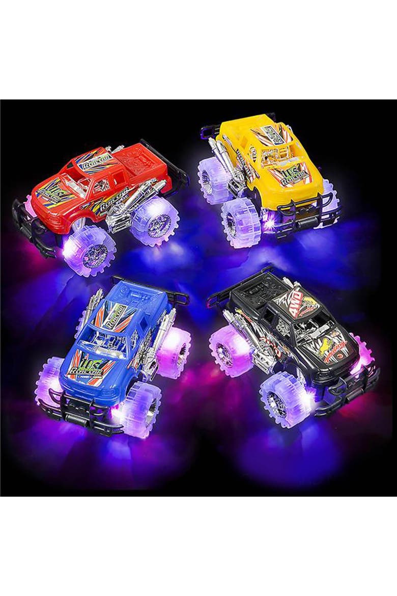 Light Up Monster Trucks 2 Pack, Alternate, color, Multicolored