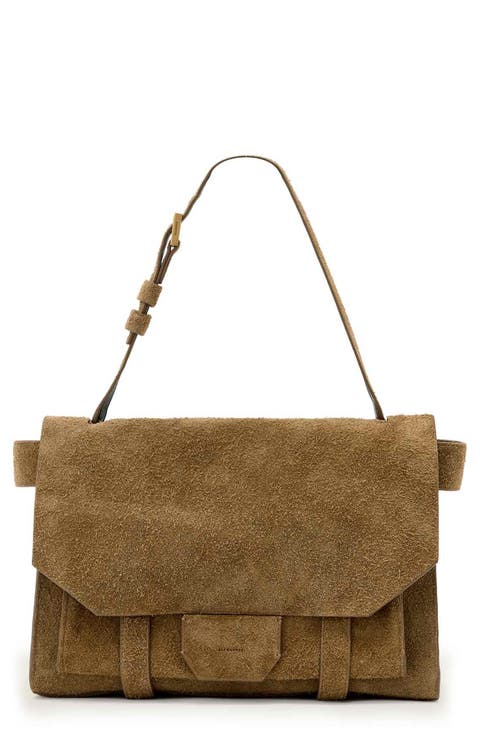 Ursa Suede Satchel Bag