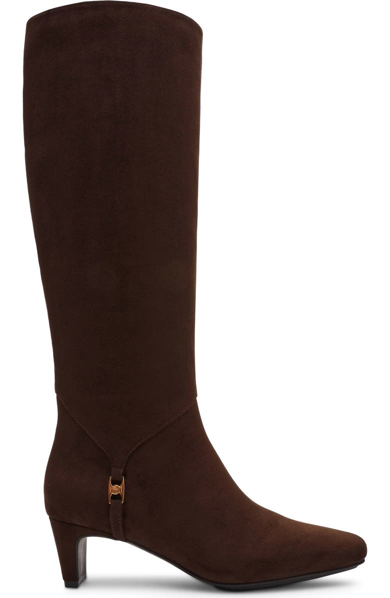 Anne Klein Iverson Knee High Boot, Alternate, color, Dark Brown