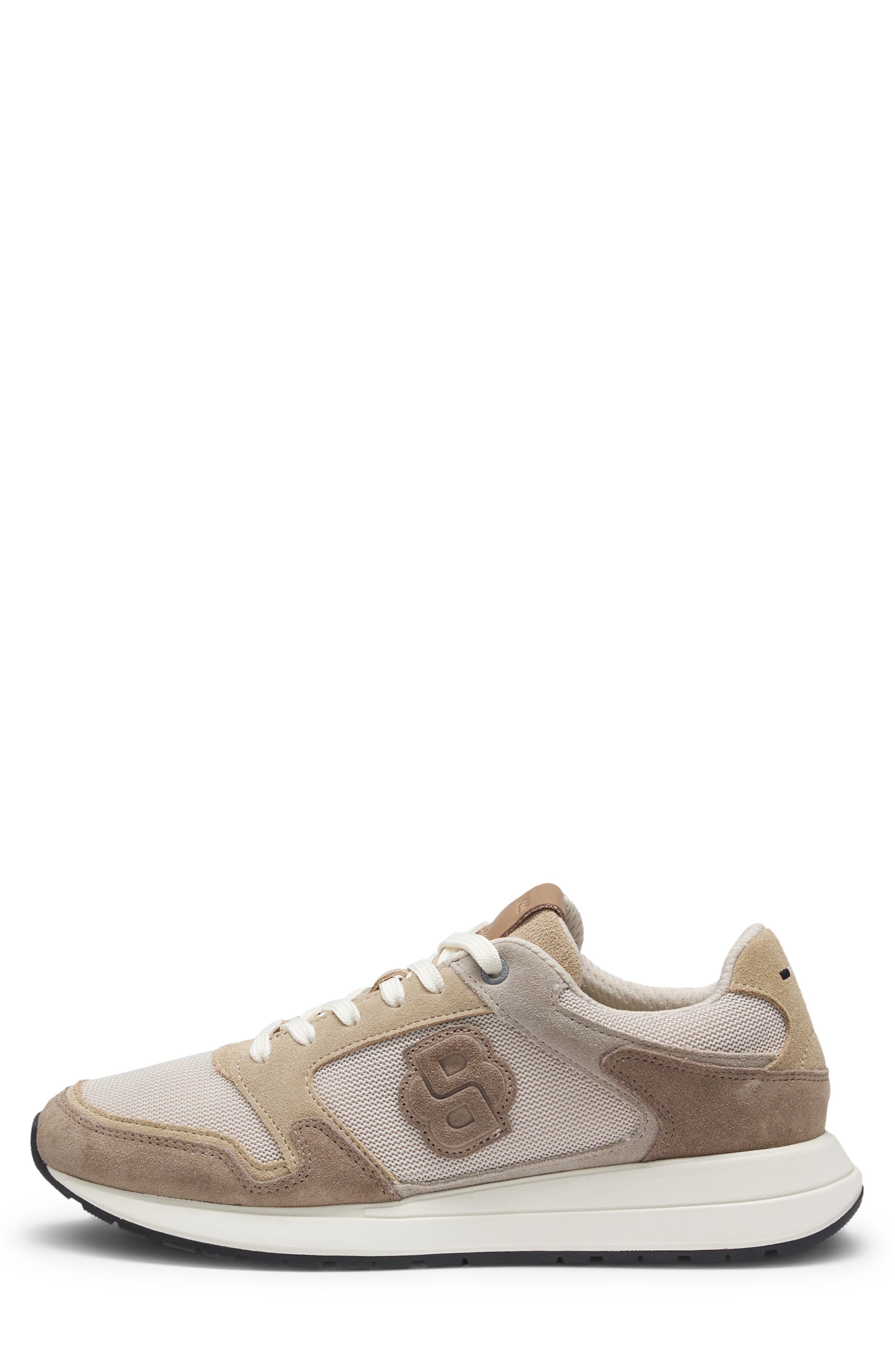 BOSS Vinston Runn Sneaker, Alternate, color, Beige