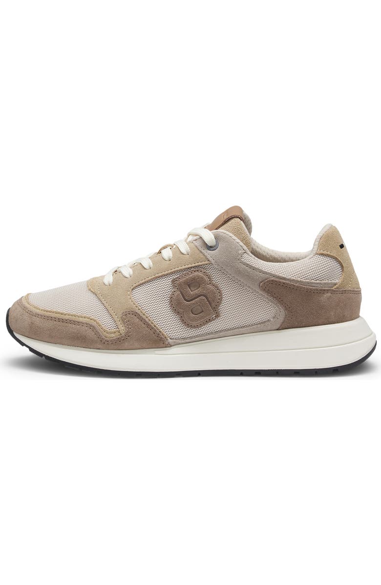 BOSS Vinston Runn Sneaker, Alternate, color, Beige
