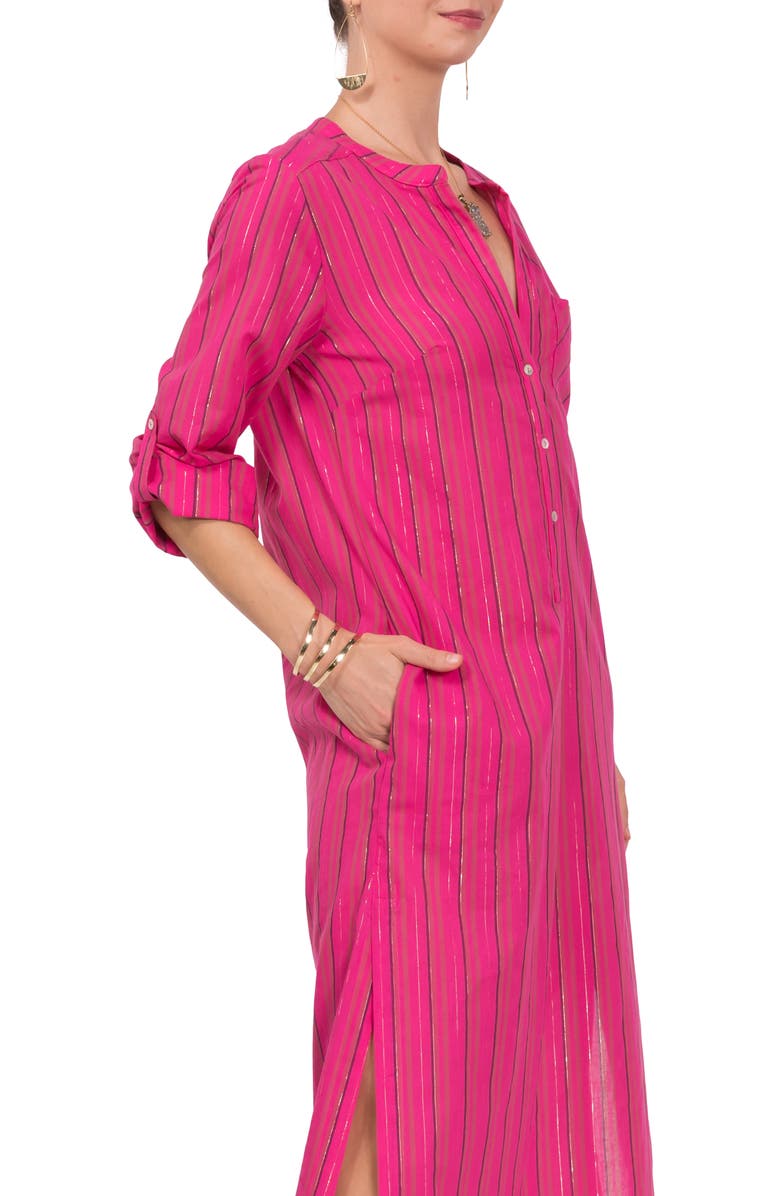 Everyday Ritual Tracey Cotton Caftan, Alternate, color,