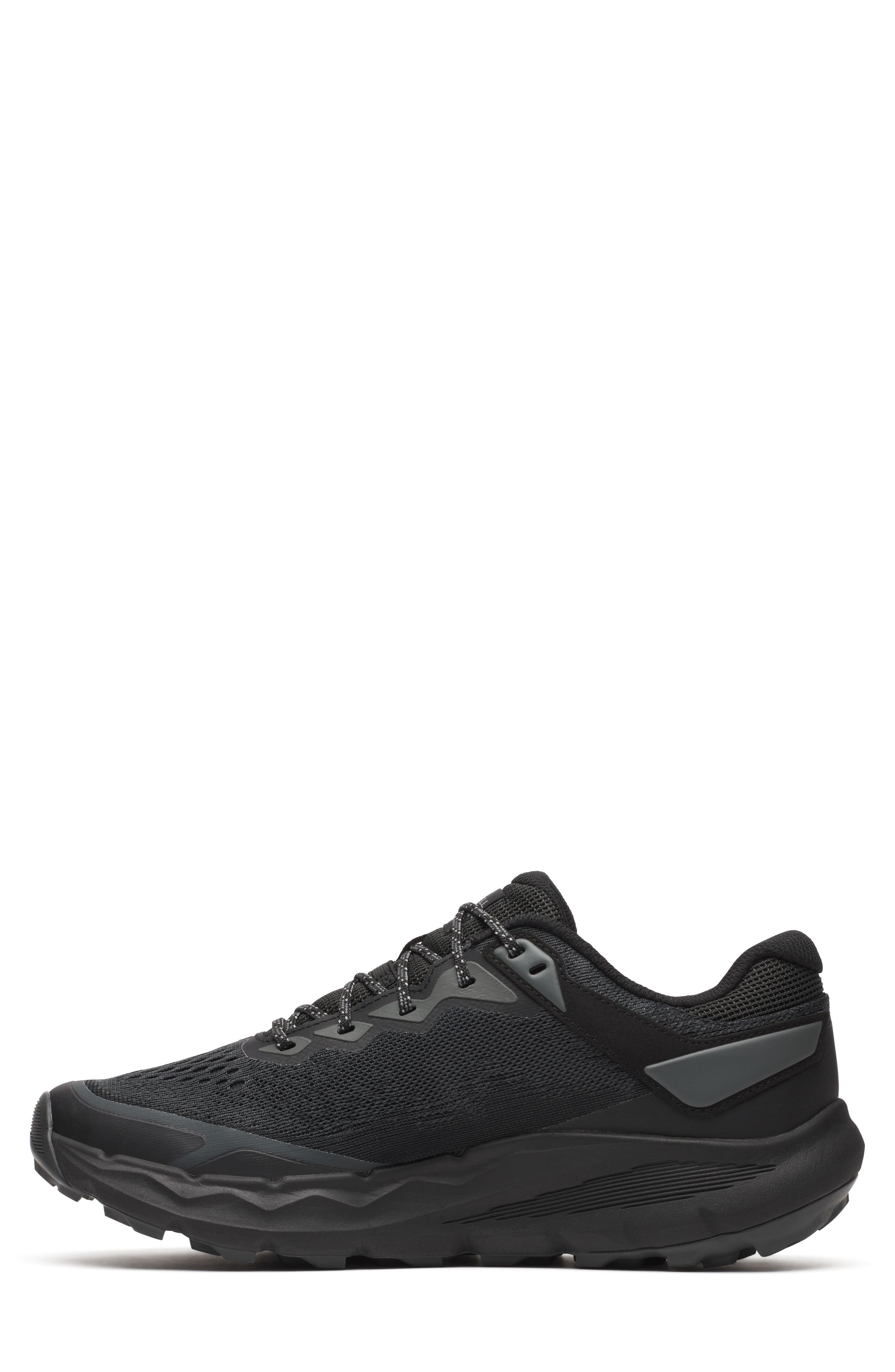 Nova 4 Waterproof Trail Running Shoe, Alternate, color, BLACK