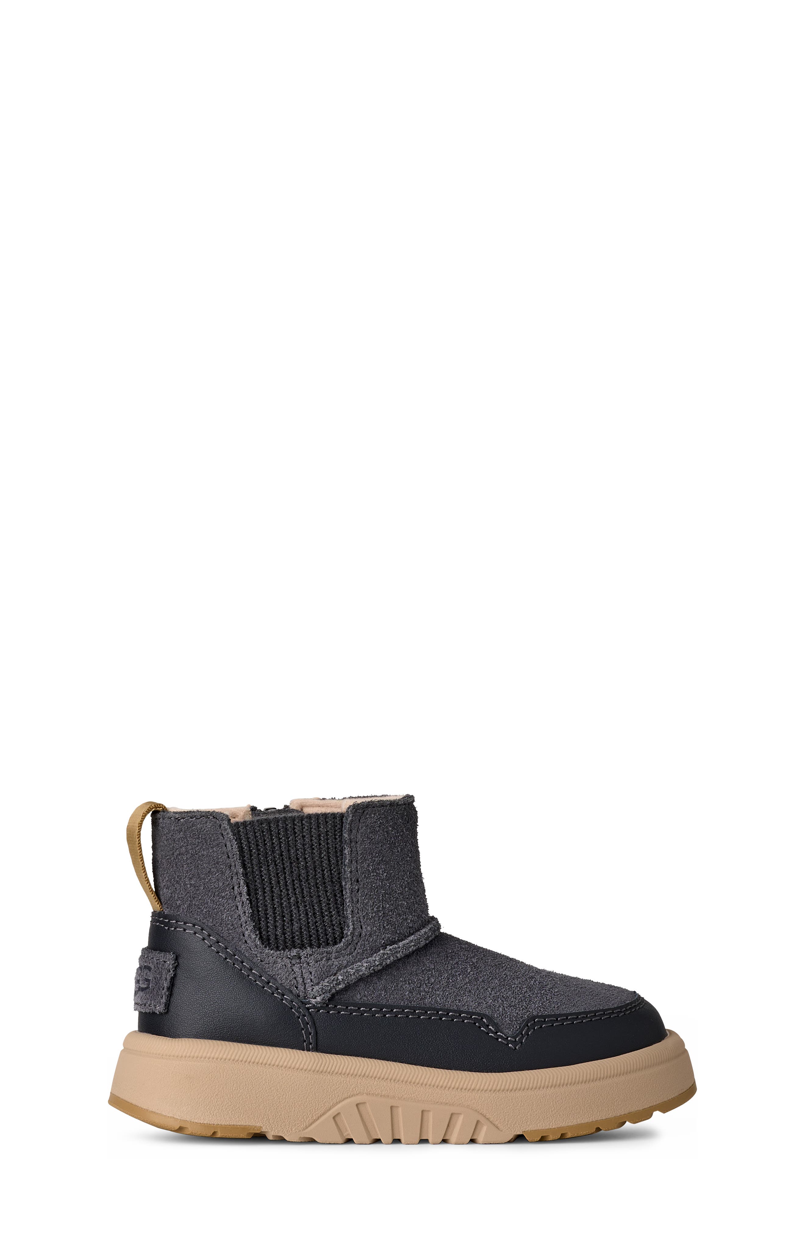 UGG<sup>®</sup> Kids' Hamdi Chelsea Boot, Alternate, color, Obsidian