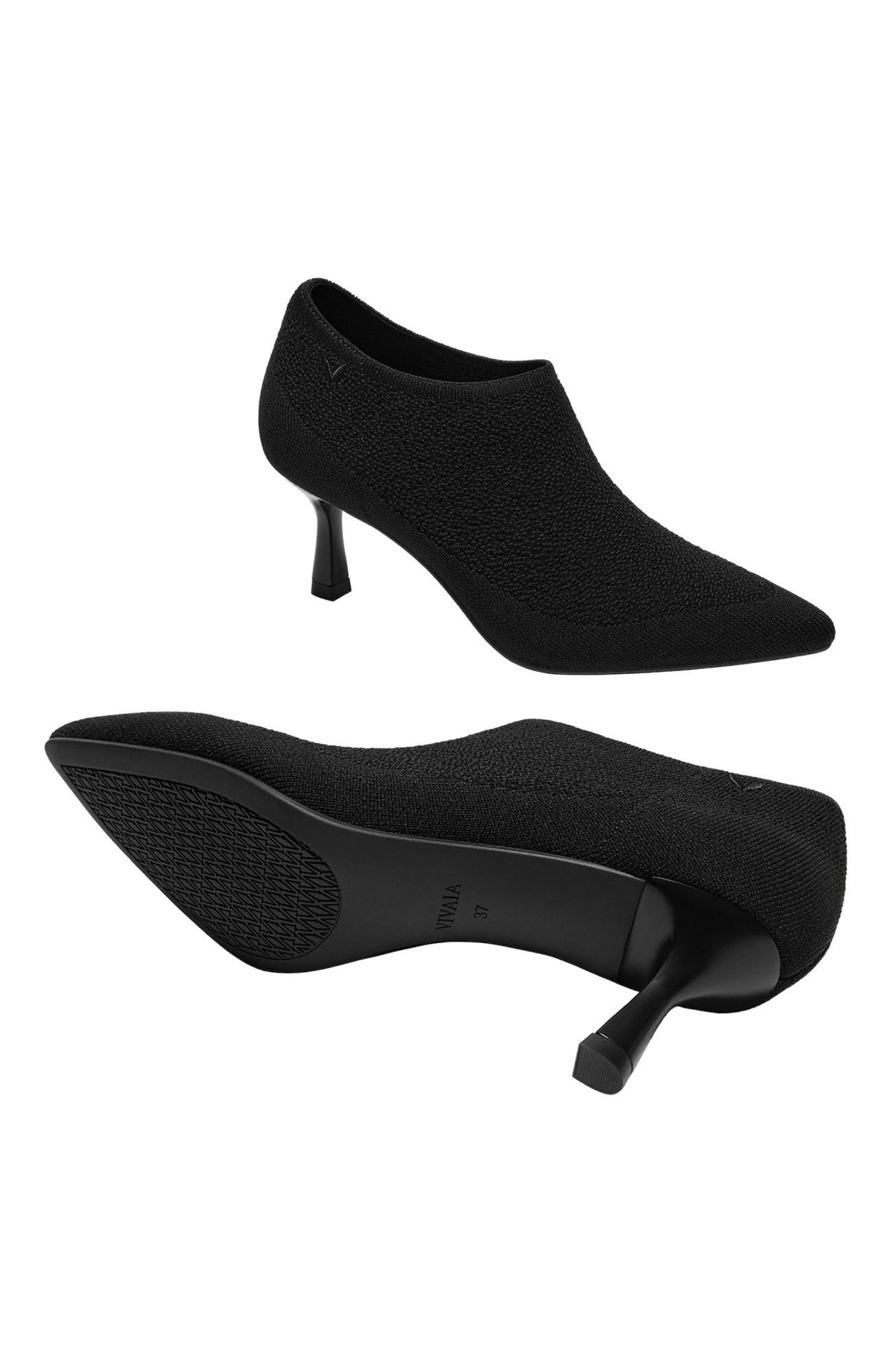 VIVAIA Pointed-Toe Mid Heels, Alternate, color, Black