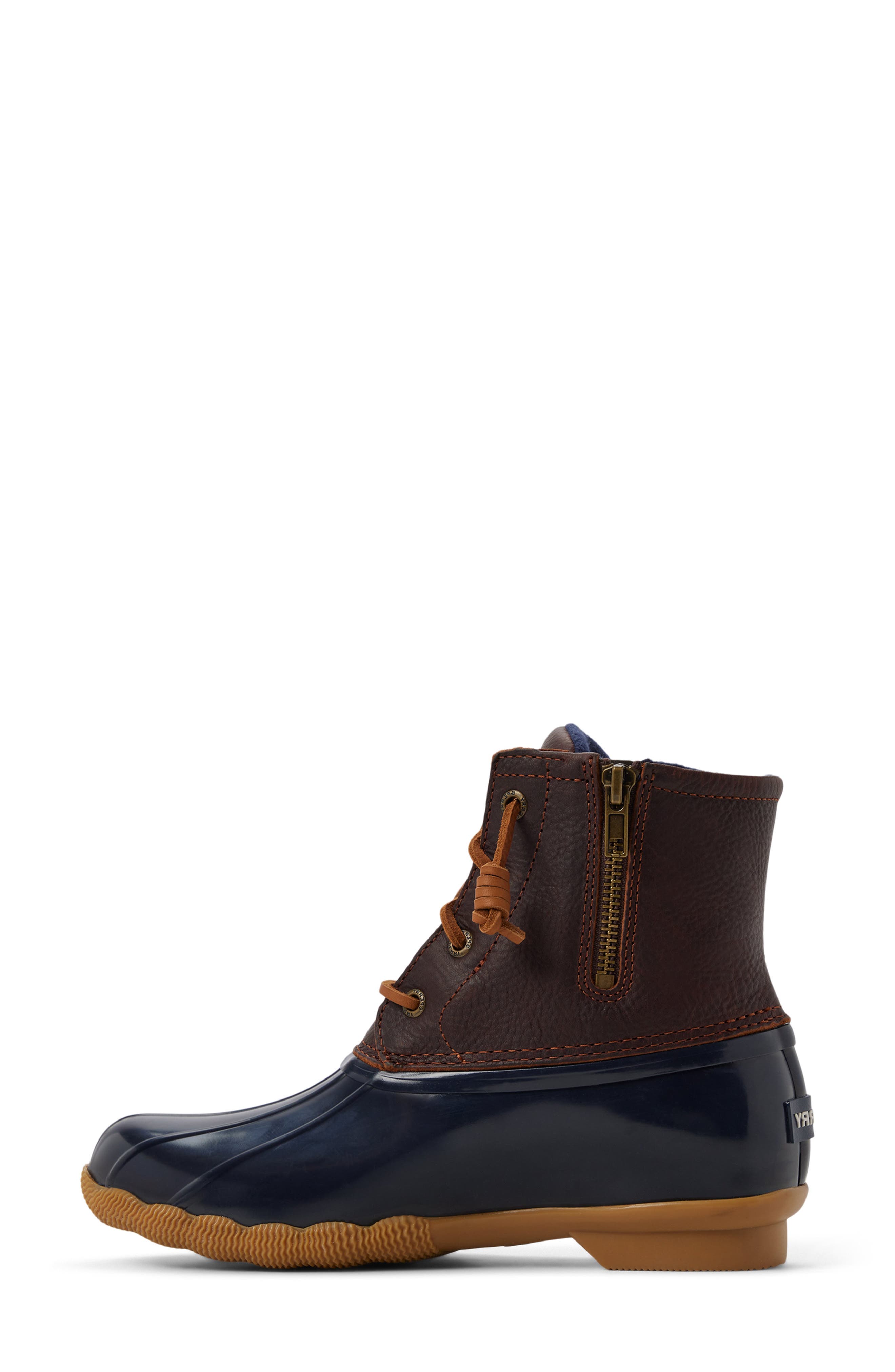 Saltwater Waterproof Duck Boot, Alternate, color, DARK BEIGE