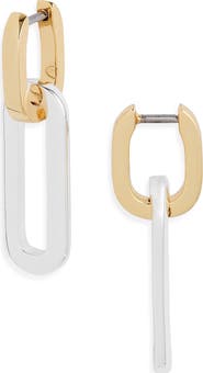 JENNY BIRD Teeni Detachable Link Huggie Hoop Earrings