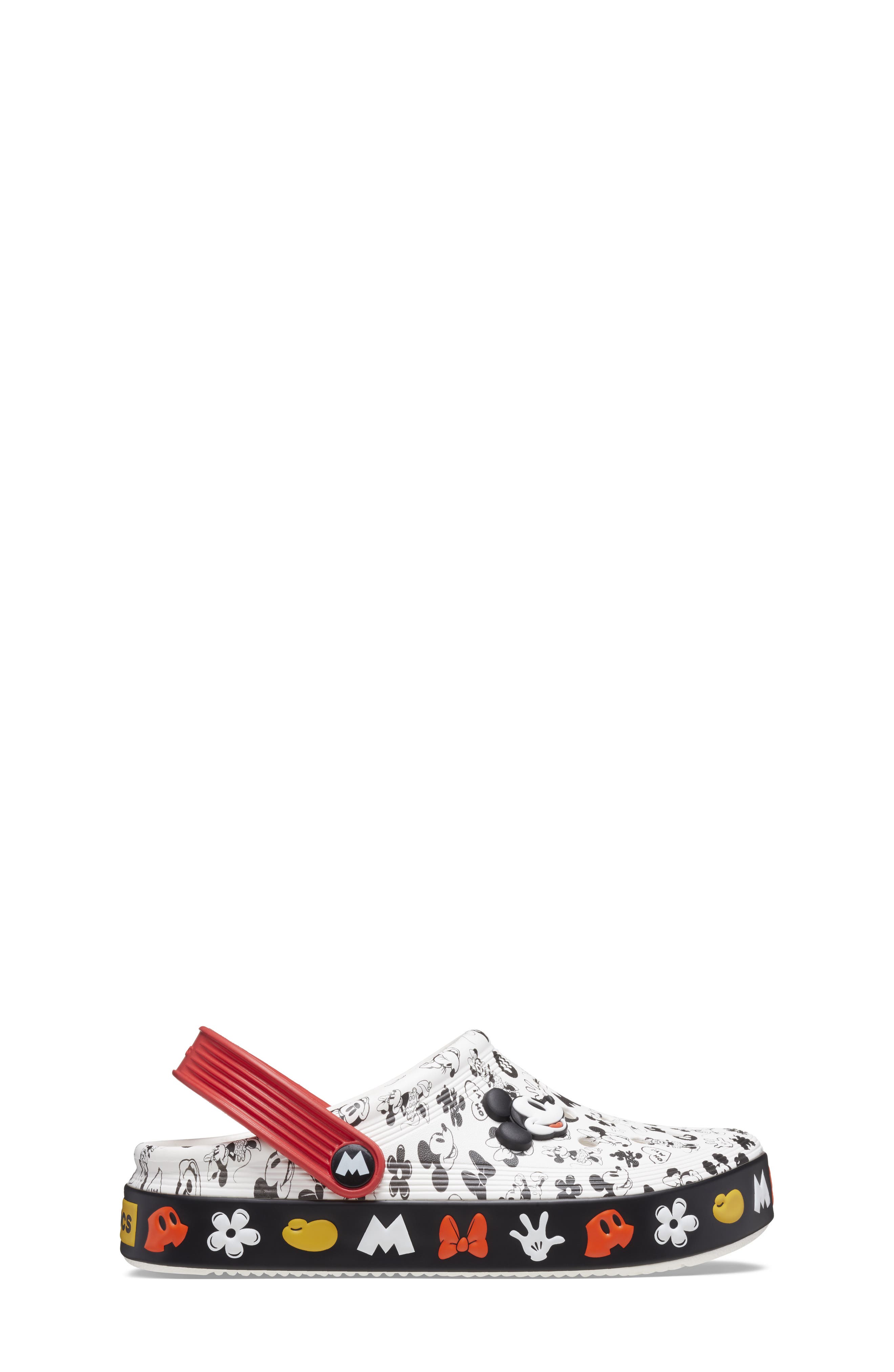 CROCS x Disney Kids' Mickey & Minnie Mouse Off Court Clog, Alternate, color, 