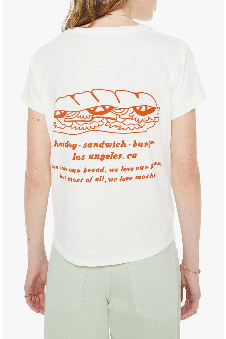 The Boxy Goodie Goodie Focus Graphic T-Shirt, Alternate, color, SANDWICH SHOP