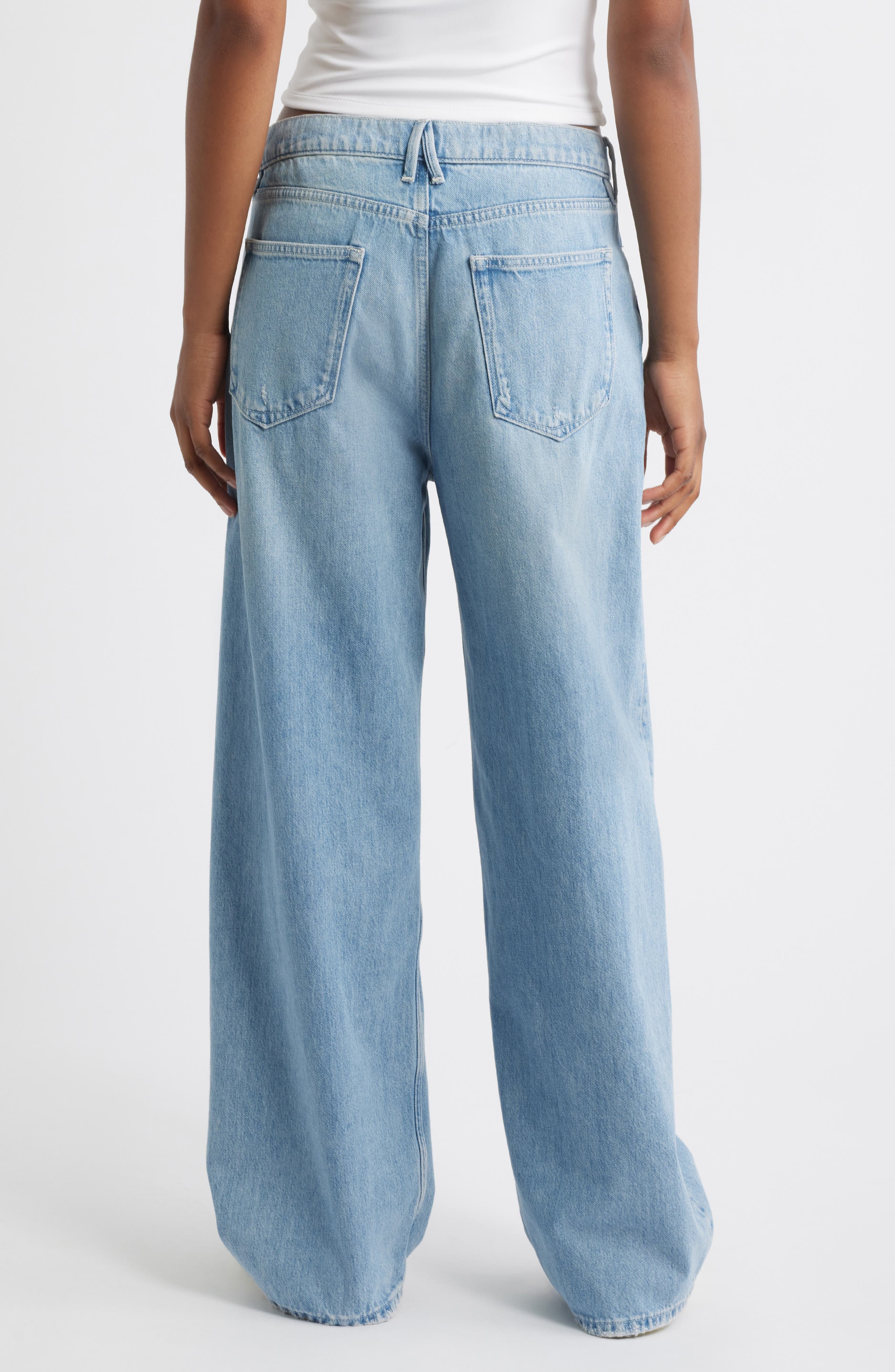 Good American Good Standard Baggy Jeans (Women) | Nordstromrack