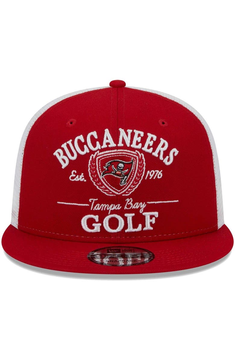New Era Men's New Era Red Tampa Bay Buccaneers Club 9FIFTY Snapback Hat, Alternate, color, Red
