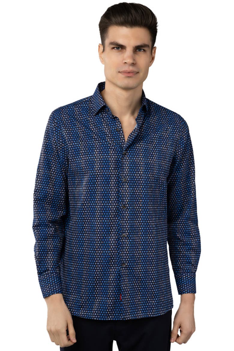 Circle Shirt, Main, color, Navy