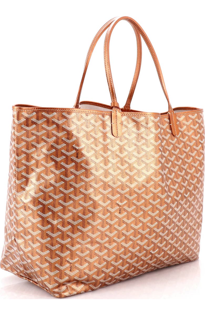 Pre-Owned Goyard Saint Louis Tote Precious Metals Coated Canvas GM, Alternate, color, Rose Gold