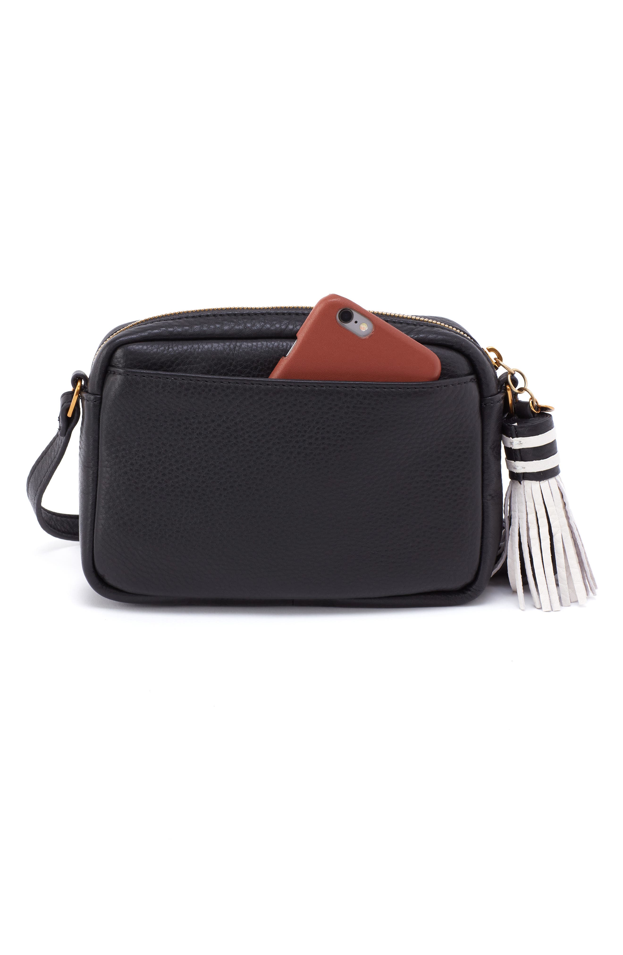 HOBO Small Renny Leather Crossbody Bag, Alternate, color, 
