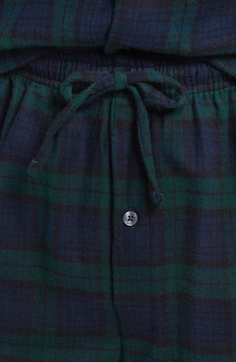 L.L.Bean Men's Scotch Plaid Flannel Pajamas, Alternate, color, 