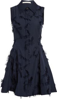 Jason Wu Collection Sleeveless Fil Coupé Minidress