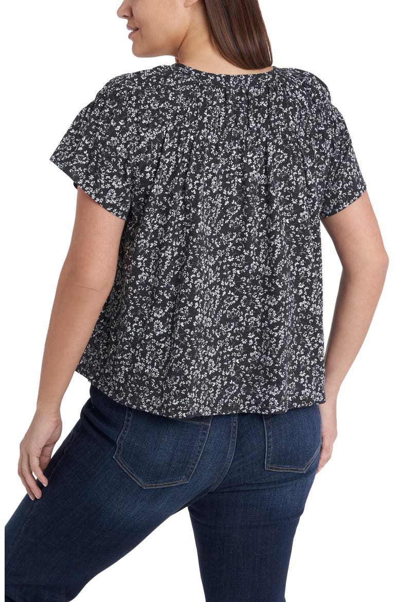 Square Neck Top, Alternate, color, RICH BLACK