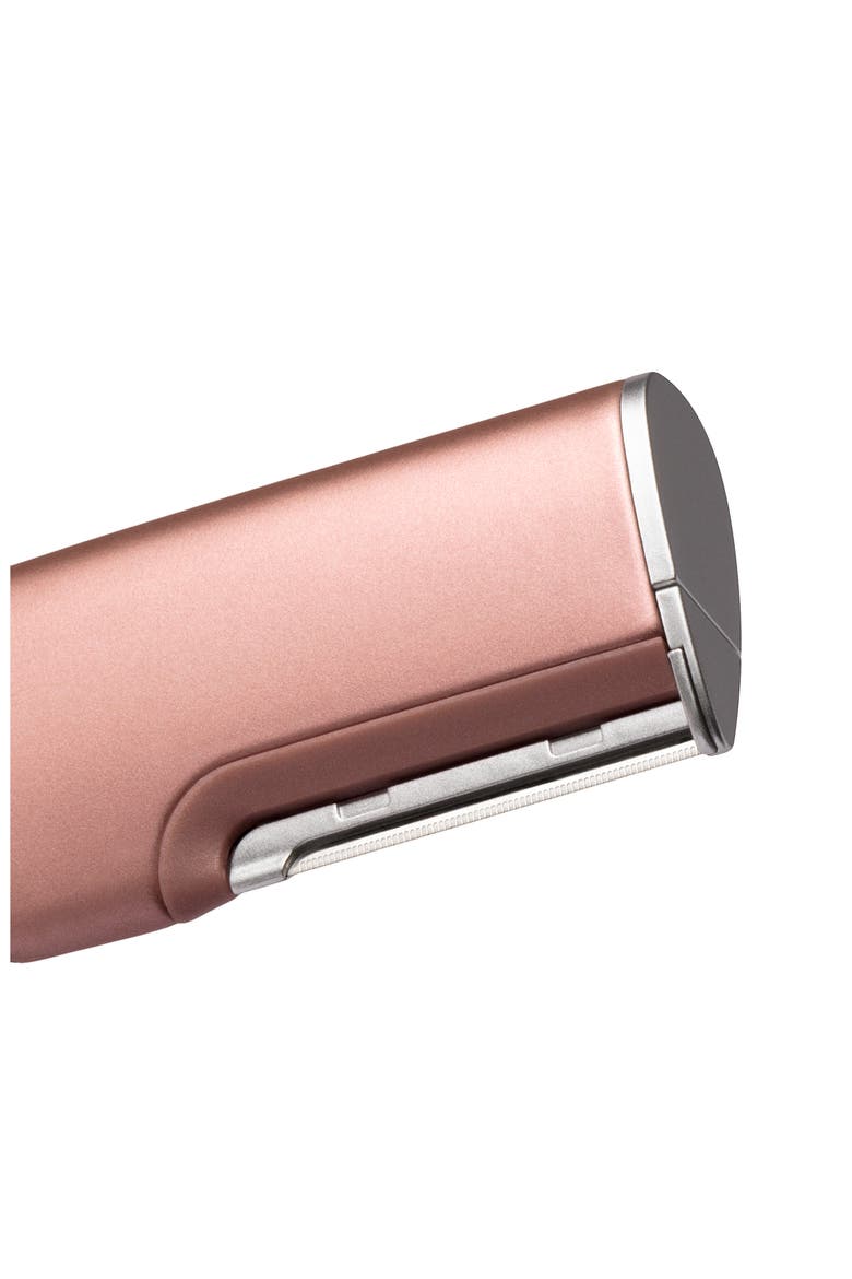 LUXE+ Anti-Aging Sonic Dermaplaning + Peach Fuzz Removal Set $228 Value, Alternate, color, ROSE GOLD