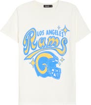 Junk Food Rams Street Art Graphic T-Shirt