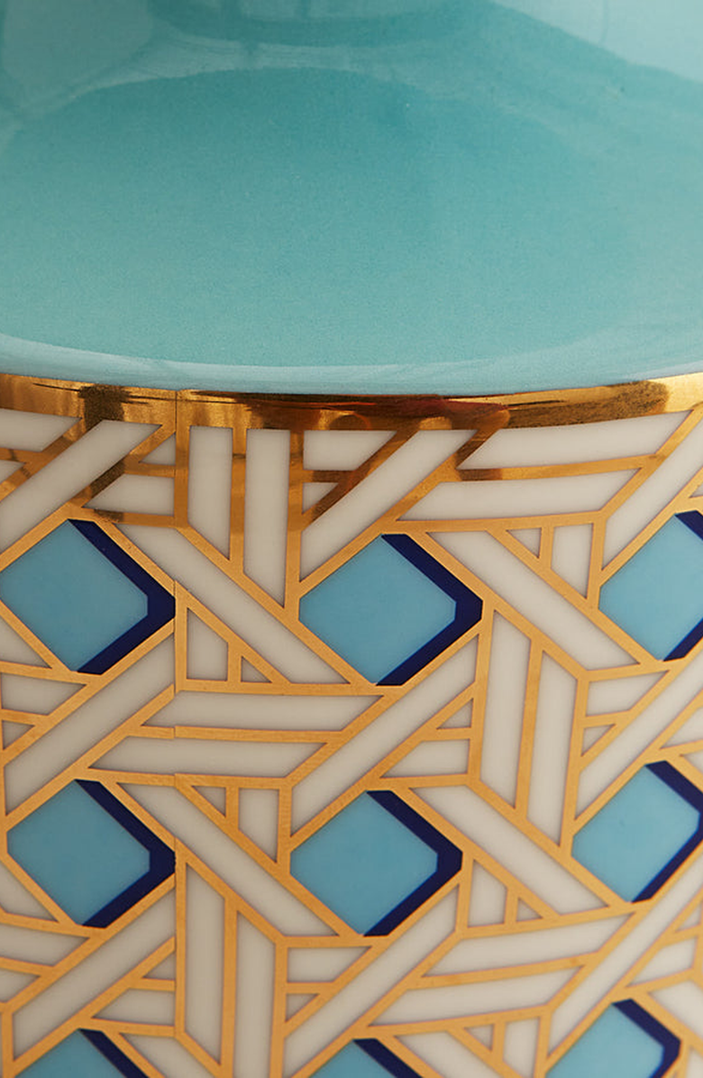 Jonathan Adler Basketweave Cuff Vase, Alternate, color,