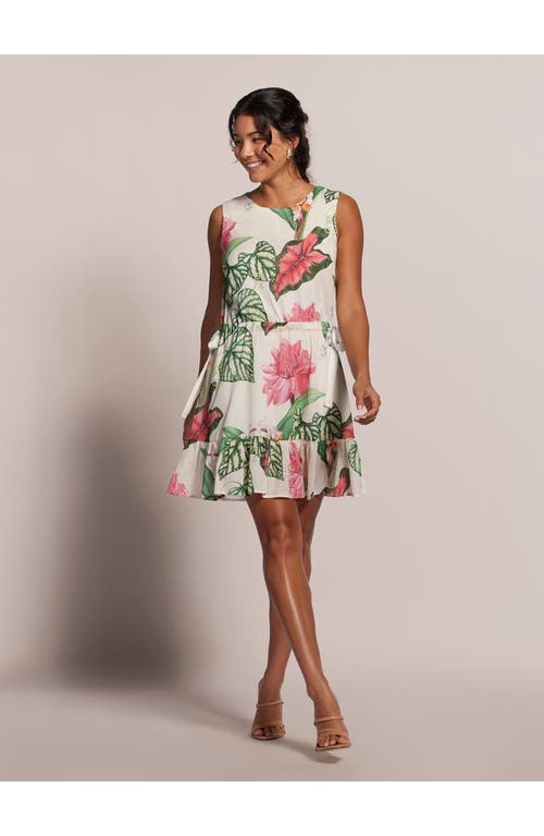 Tori Richard Tori's Garden Rowen Dress In White