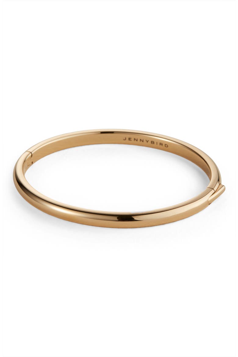Remi Hinge Bangle Bracelet, Main, color, HIGH POLISH GOLD