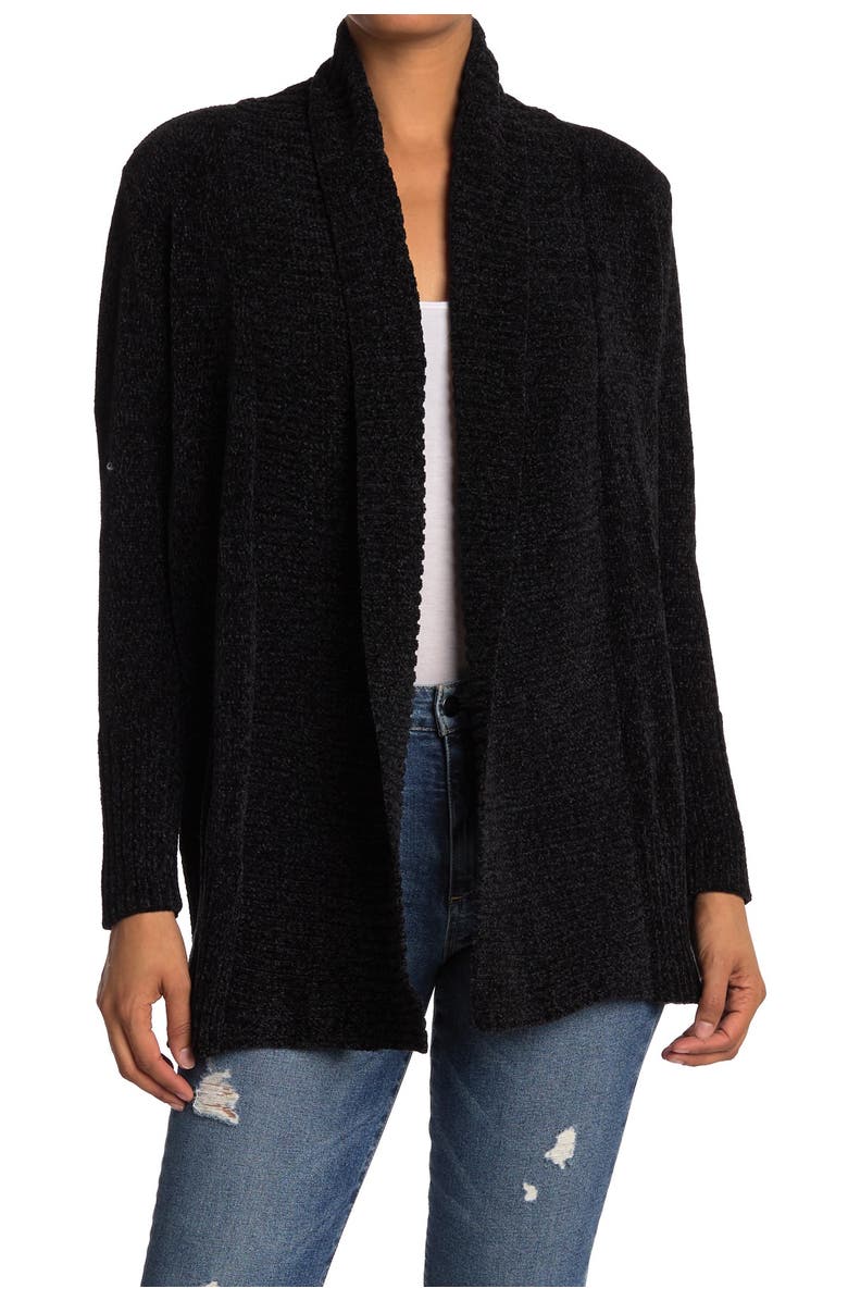 Seven7 Open Front Knit Cardigan, Alternate, color, 